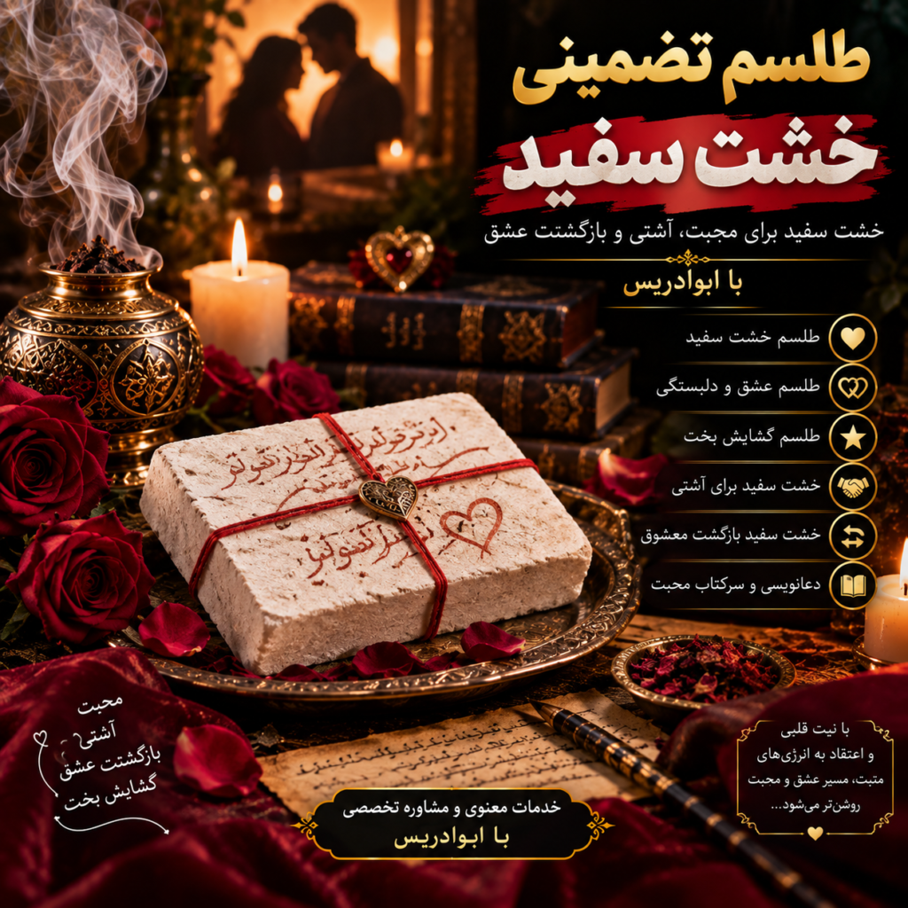 طلسم تضمینی خشت سفید